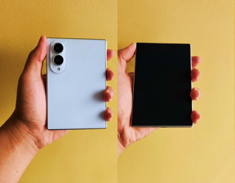 Макет Galaxy Z Fold 8