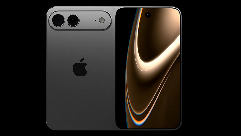 Рендер складаного iPhone