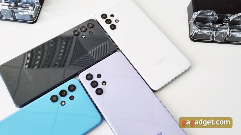 Сколько будут стоить смартфоны Samsung Galaxy A32, Galaxy A52 и Galaxy A72 в Украине