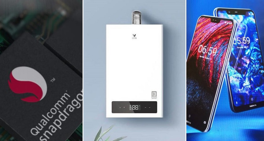 Итоги недели: «умная» газовая колонка Xiaomi, анонс Nokia 5.1 Plus и 6.1 Plus и новые особенности Pixel Watch