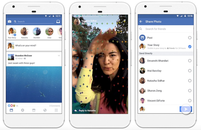 Facebook stories now have a photo editor