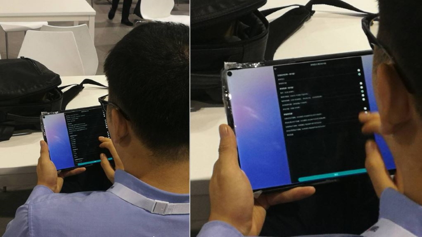Huawei MediaPad M7 с отверстием в дисплее для фронтальной камеры появился на «живых» снимках