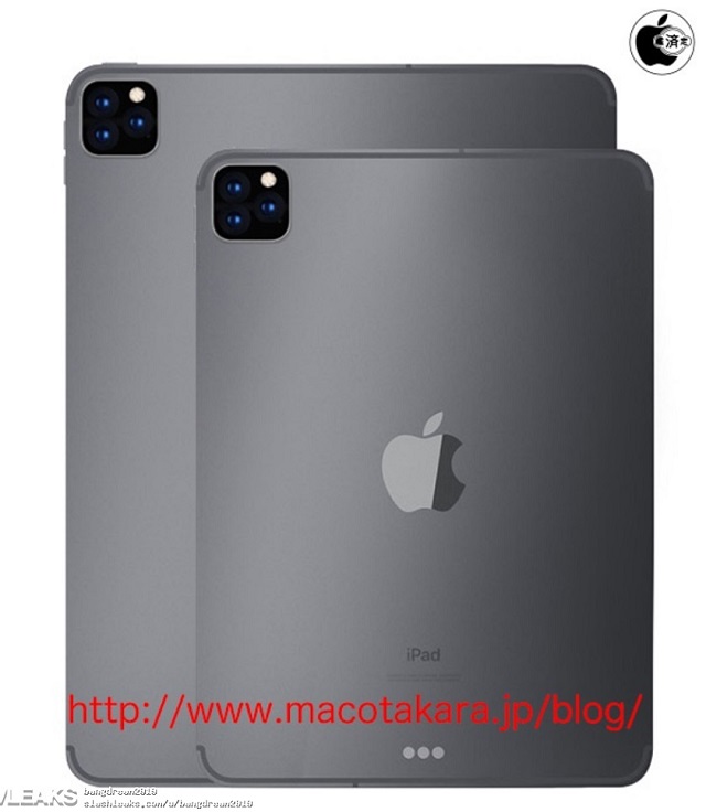Як міг би виглядати iPad Pro 2019 і iPad 7 з багатокамерним модулем
