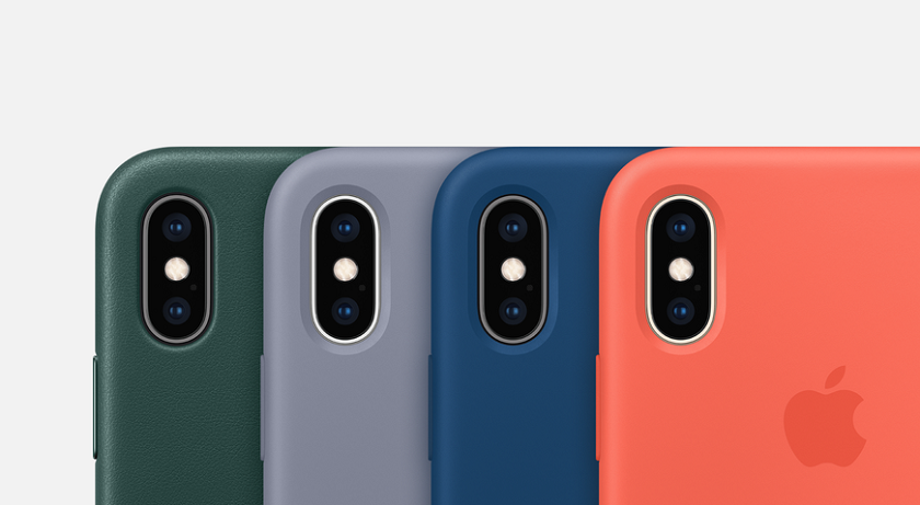 Apple выпустила фирменные чехлы для iPhone XS и XS Max