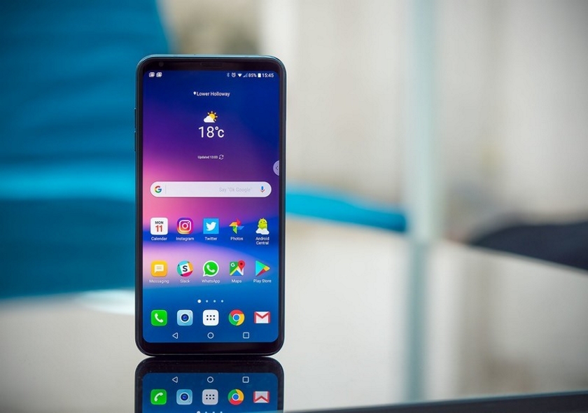 LG V40 получит пять камер и функцию Face Unlock