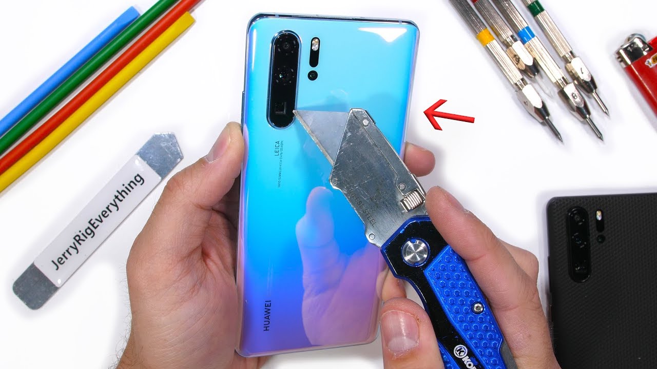 Huawei P30 Pro впорався з випробуваннями JerryRigEverything краще своїх попередників