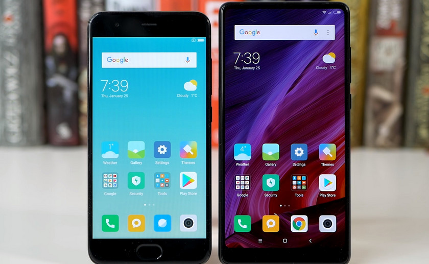 Chinese Xiaomi Mi 6 and Mi Mix 2 received a face scanner