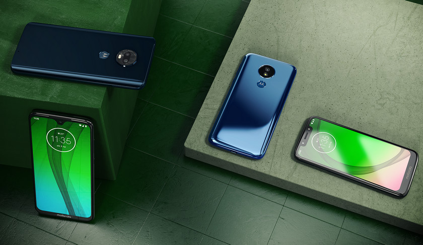 Четыре Джи: Motorola представила смартфоны Moto G7, G7 Plus, G7 Power и G7 Play