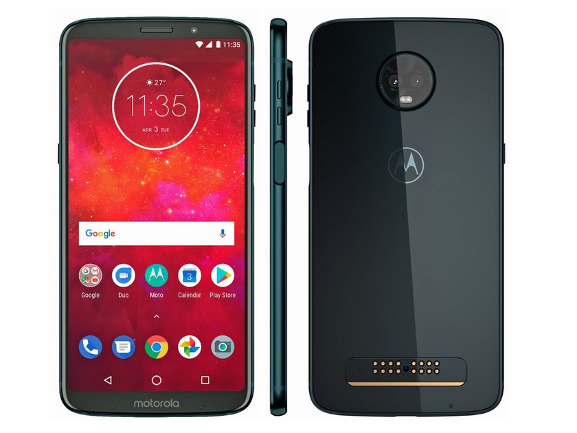 В сети появились фотографии Moto Z3 Play с модулем 5G Moto Mod