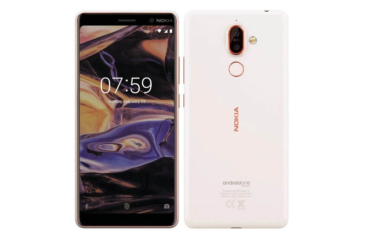 The network got "live" photos Nokia 7 Plus and Nokia 1