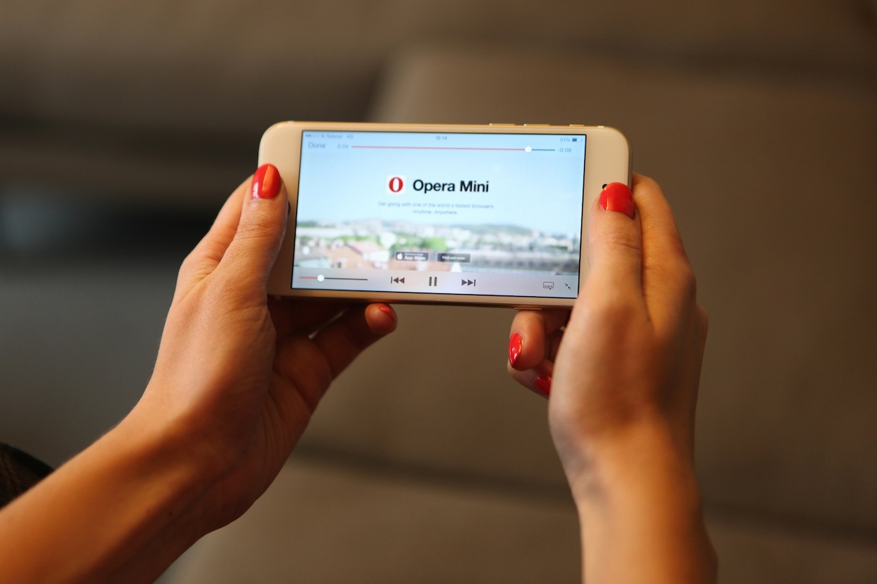 Opera added a cryptoaming blocker to the mobile version