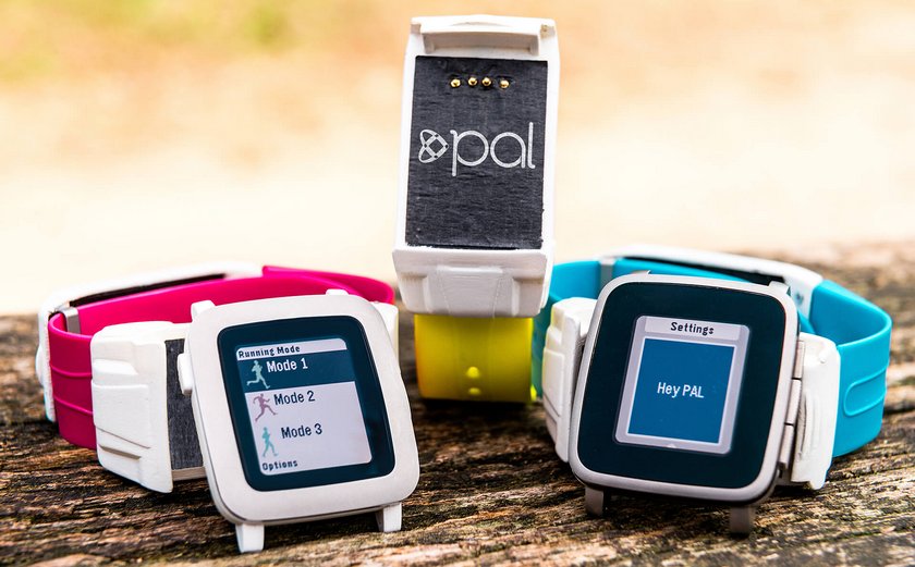 Ремешок Pal превращает Pebble Time в GPS-часы