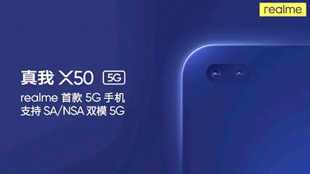 Тепер офіційно: смартфон Realme X50 з 5G презентують на Різдво