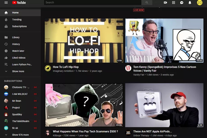 YouTube тестирует новый дизайн, пользователи недовольны