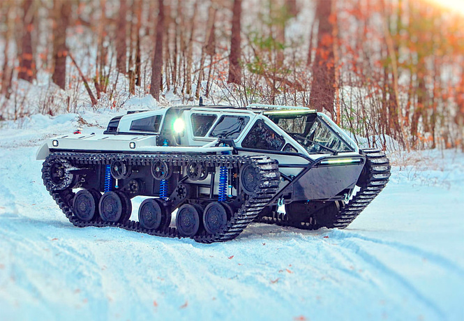 Ripsaw: супертанк для тех, кому надоели суперкары