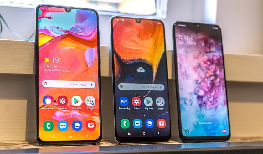 Samsung Galaxy A70, Galaxy A20 и Galaxy J7 Pro получили сентябрьское обновление безопасности