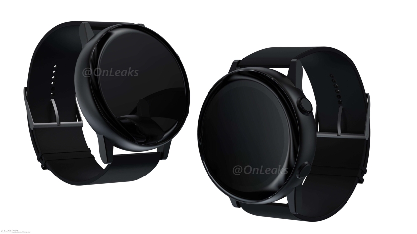 Смарт-годинник Samsung Galaxy Watch Active «засвітився» на нових рендерах у трьох кольорах