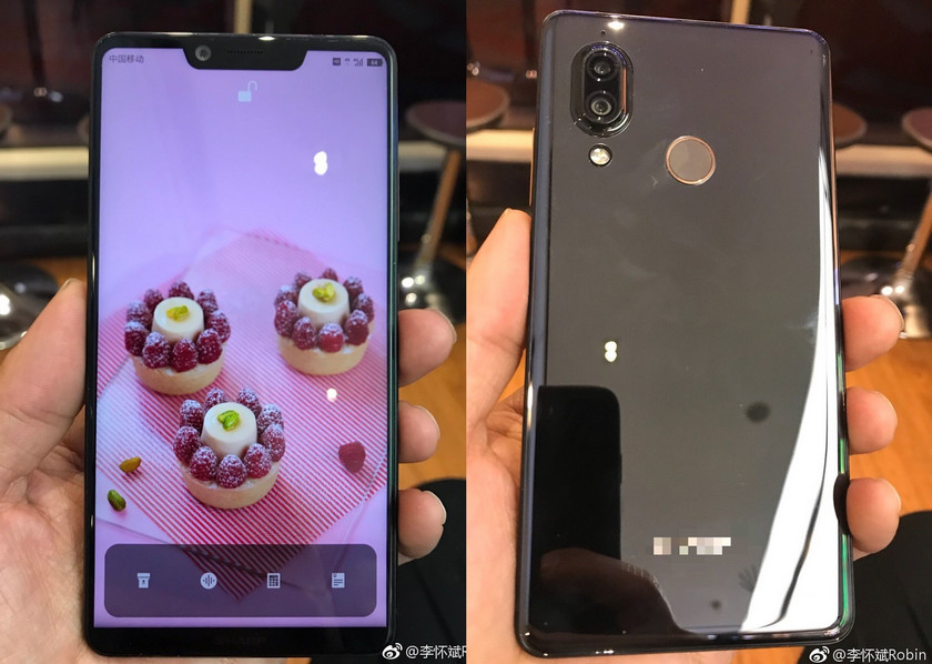 Photo Sharp Aquos S3: Frameless display and familiar design