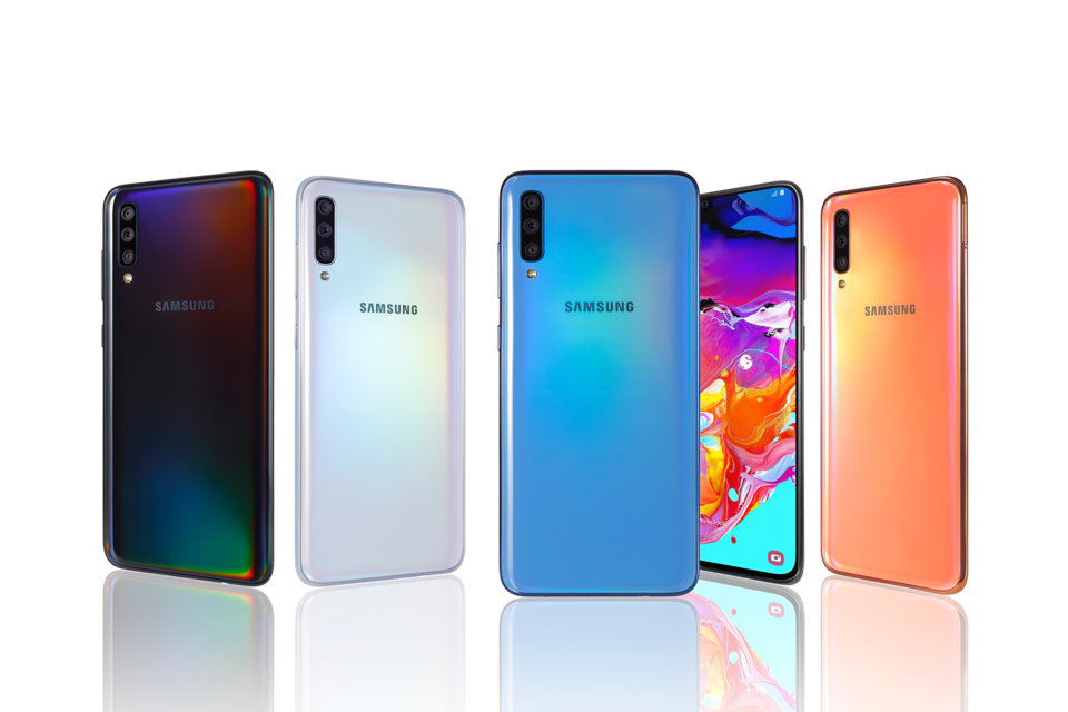 Samsung готує нові смартфони Galaxy A70s, Galaxy A30s та Galaxy A20s