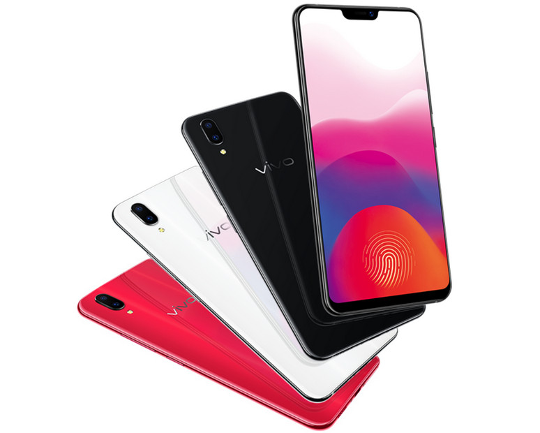 Smartphone Vivo X21 received a "bang" and a fingerprint scanner on the screen