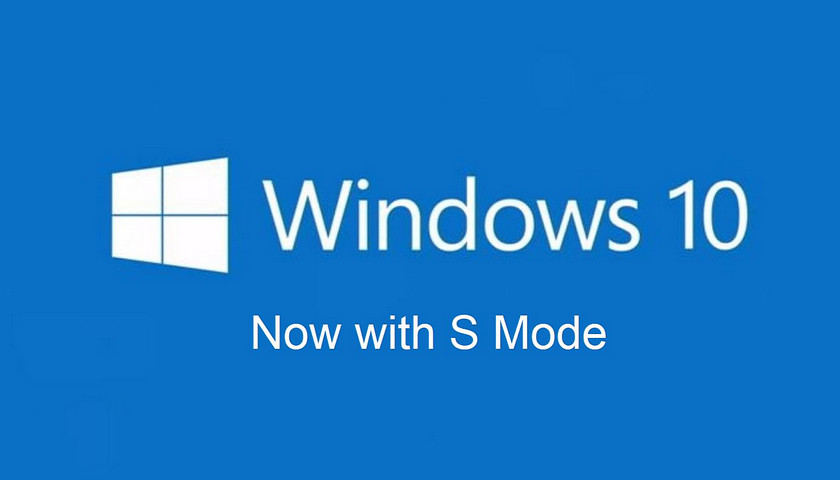 Microsoft will abandon Windows 10 S in favor of S Mode
