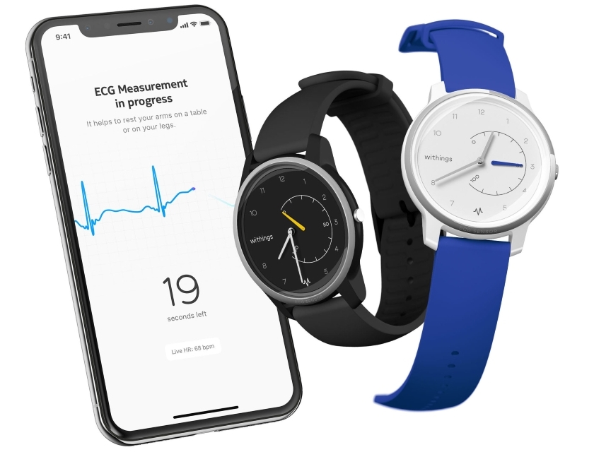 CES 2019: Withings показала гибридные смарт-часы Move ECG с возможностью измерения электрокардиограммы 