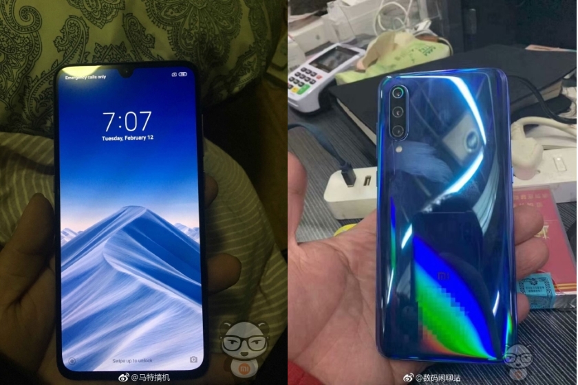 Xioami Mi 9 появился на «живых» изображениях с тройной основной камерой