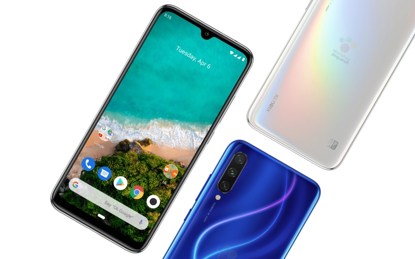 Xiaomi Mi A3 з «чистим» Android, потрійною камерою на 48 Мп та підекранним сканером презентують 17 серпня