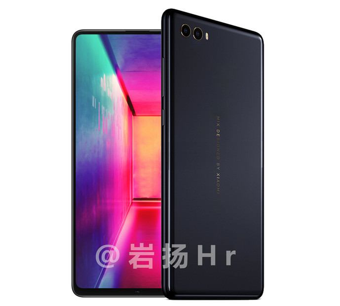 Real photos of the frameless Xiaomi Mi Mix 2S with wireless charging