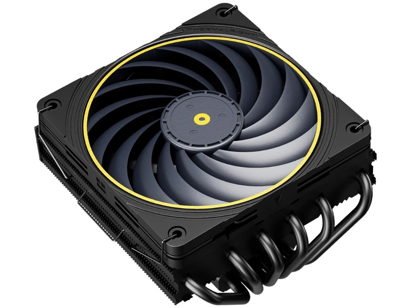 Низькопрофільний кулер Thermalright AXP120-X77 чорного кольору