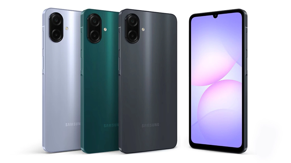 Budget Galaxy A07s. Image: Samsung