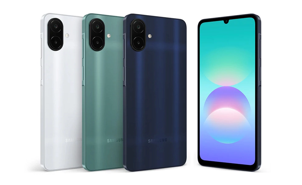Бюджетний смартфон Samsung Galaxy A08 у різних кольорах