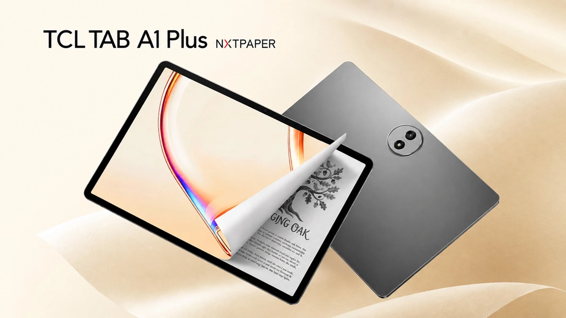 The 11-inch TCL TAB A1 and TAB A1 NxtPaper.