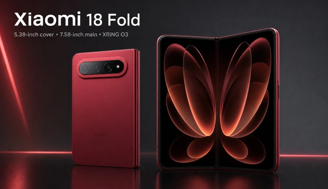 Xiaomi 18 Fold: спочатку в рендерах, а потім у вашій кишені