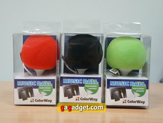Обзор бюджетной портативной колонки ColorWay MusicBall