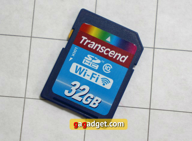 Обзор SD-карты памяти Transcend со встроенным Wi-Fi-модулем