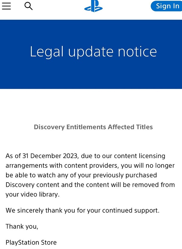 Criticism has worked: Sony won't remove Discovery Channel media projects from the PlayStation catalogue-2