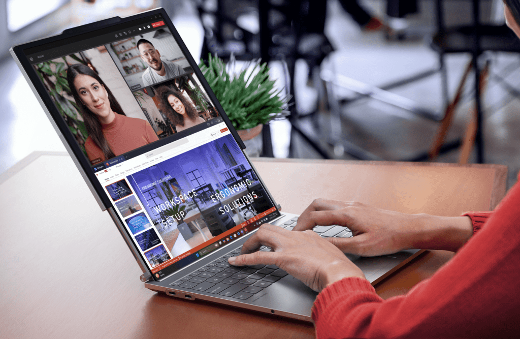 ThinkBook Plus Gen 6 in unfolded state