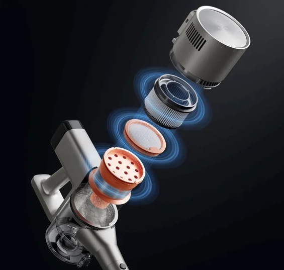Image of the vertical vacuum cleaner Xiaomi G30 Max up close
