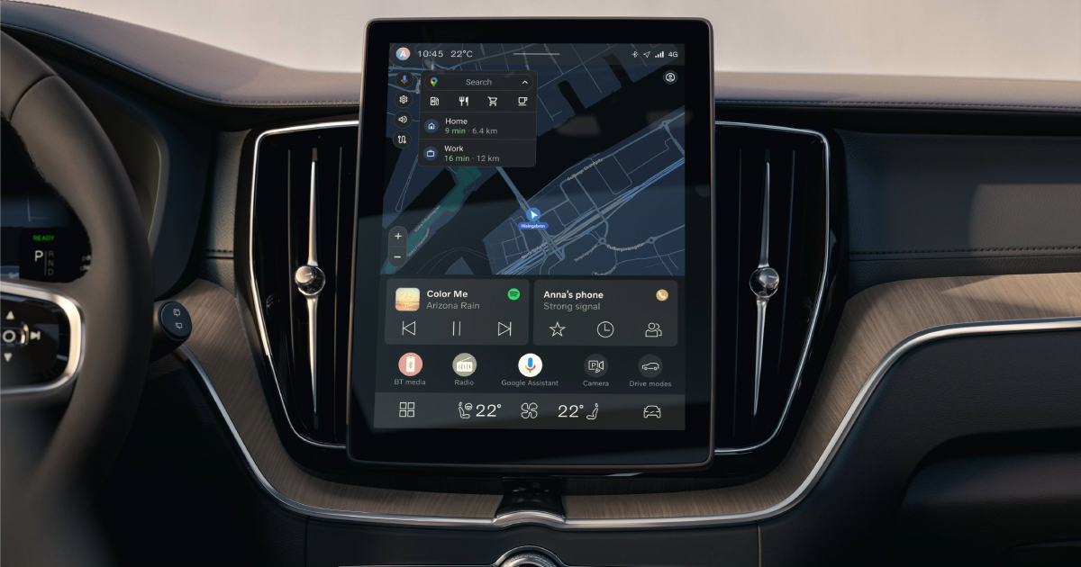 Информационно-развлекательная система Volvo