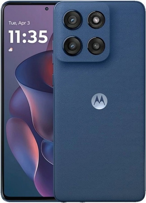 Motorola Edge 60 Stylus back panel in Pantone colour Surf the Web