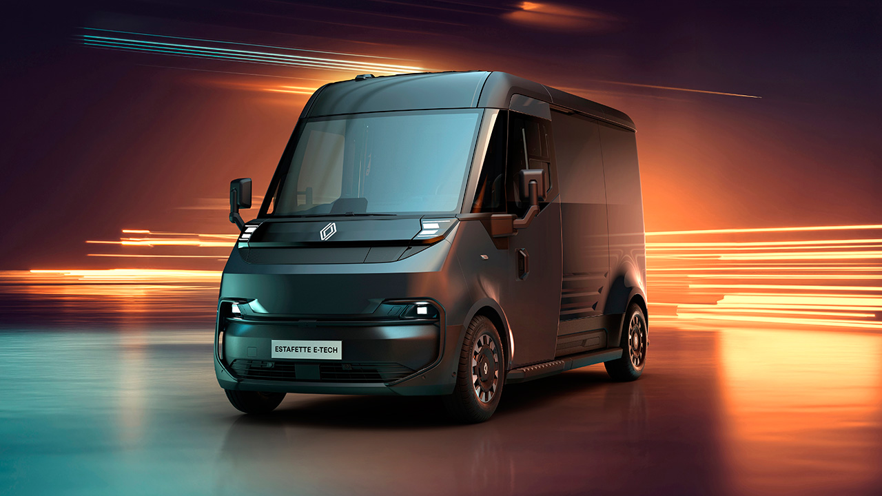 Véhicule utilitaire électrique Estafette