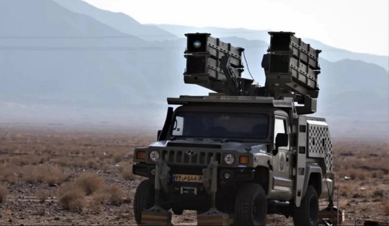 Tondar air defence system in a military exercise