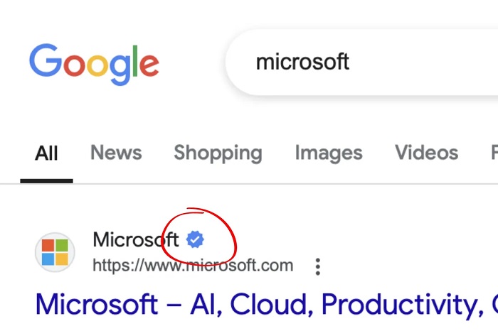Google is testing a site verification feature that will help eliminate conversions to fake pages-2