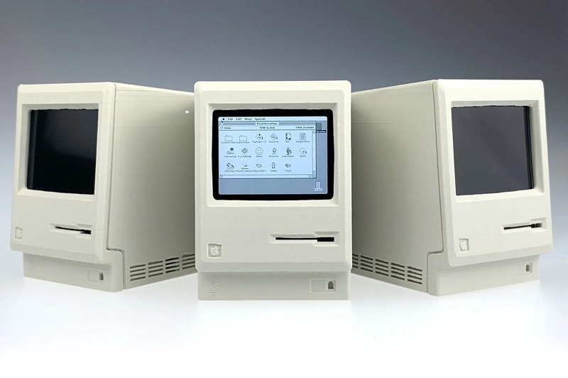 Рабочая копия Macintosh на базе Raspberry Pi Pico
