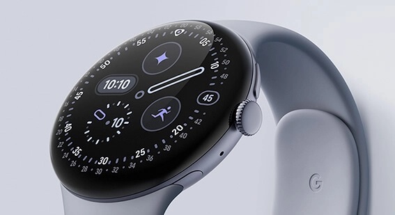 Рендер смарт-годинника Pixel Watch 4