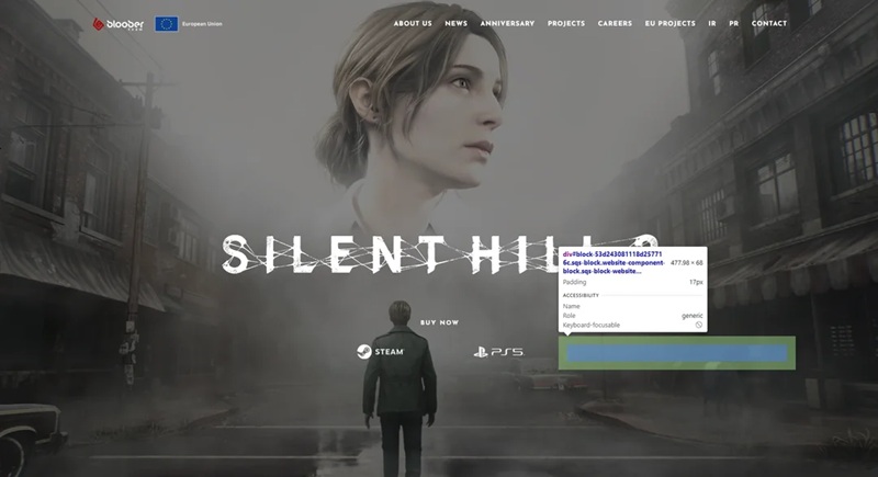 Screenshot from Silent Hill 2