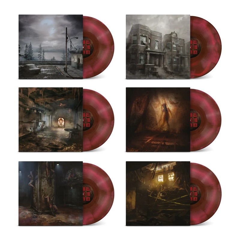 Silent Hill 2 Limited Edition Deluxe X6LP Boxset vinyl set cover
