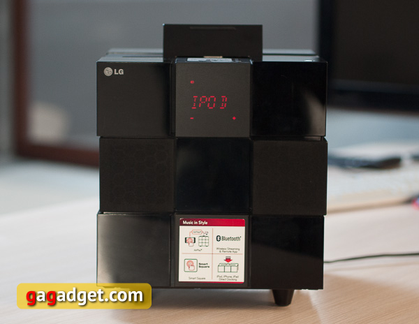Микрообзор док-станции LG ND8520