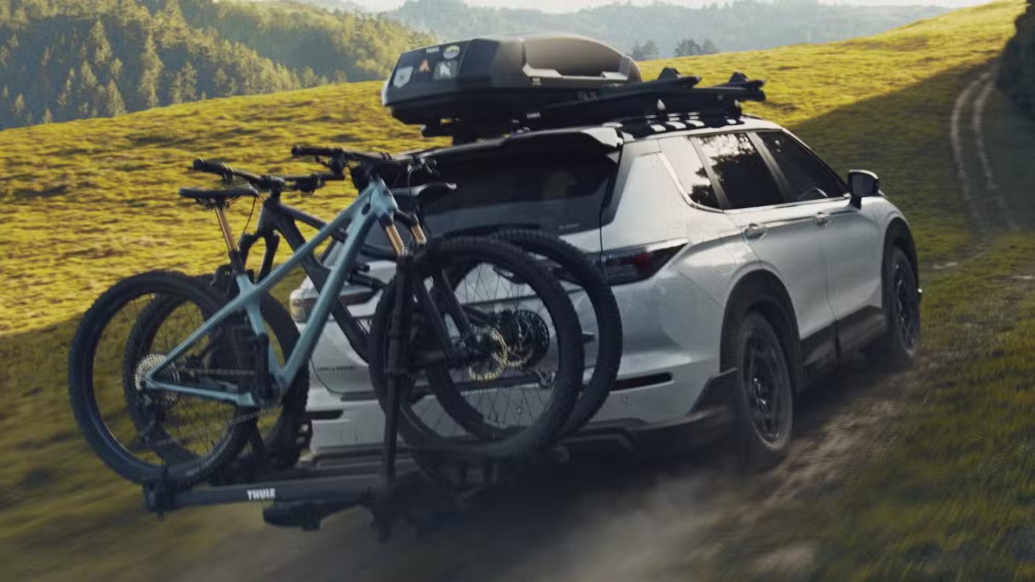 Подробиці про оздоблення Mitsubishi Outlander 2025 Trail Edition